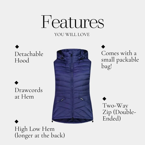 MOKE - MARY CLAIRE Vest - Moonlight