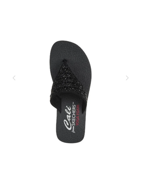 Skechers - VINYASA Black Jandal