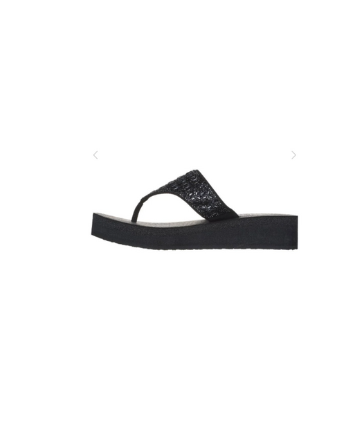 Skechers - VINYASA Black Jandal
