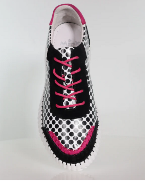 Minx - RIZZ White, Black & Pink Sneaker
