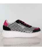 Minx - RIZZ White, Black & Pink Sneaker