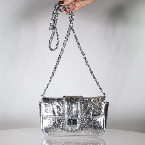 MINX - Cosmic Diva Bag - Silver Scrunch