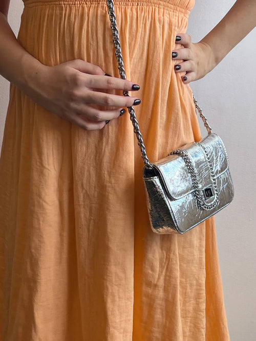 MINX - Cosmic Diva Bag - Silver Scrunch