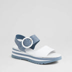 Django & Julliette - HARLOWS Sandal - Denim Blue
