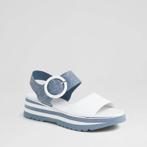 Django & Julliette - HARLOWS Sandal - Denim Blue