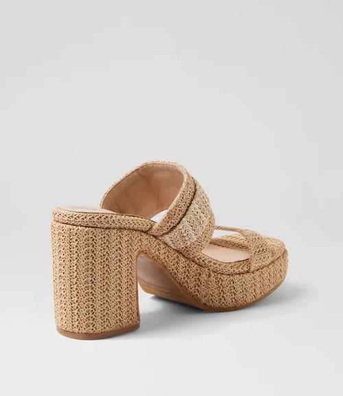 Django & Juliette KLAIRE Slide - Natural Raffia