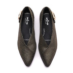 MINX - ENCHANTED Slip-On Shoe - Black/Gold Emboss