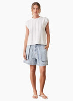 Esmaee Pioneer Knit Tank - White