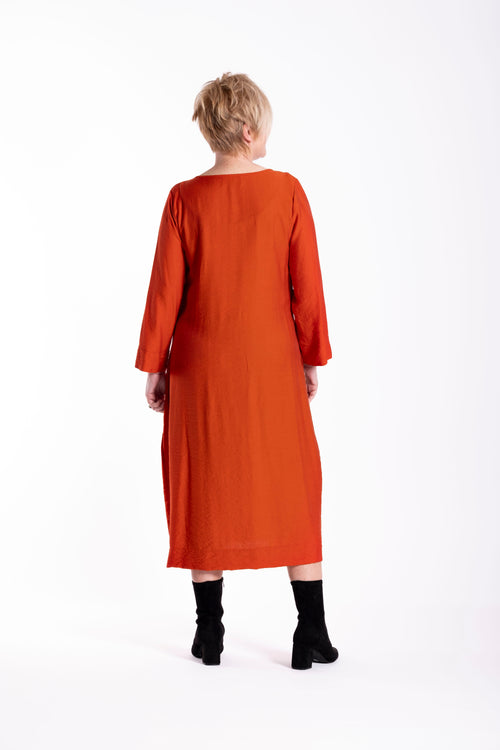 Jellicoe - JORDAN Dress - Spiced Flame