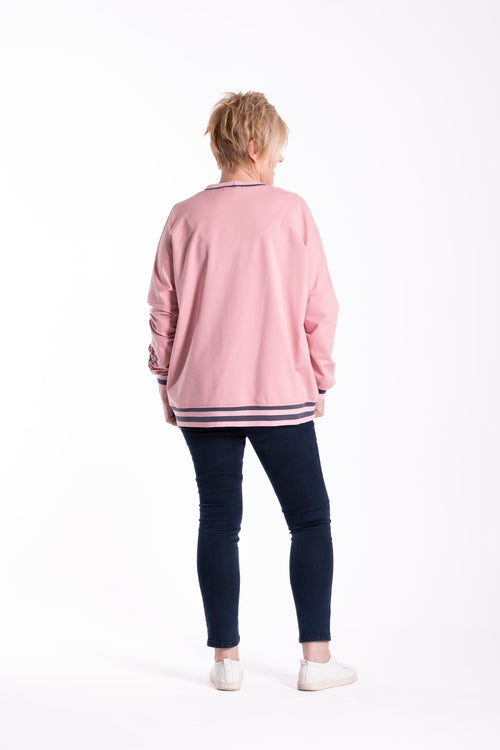 Jellicoe - PUNK DAISY Sweatshirt 26-72 - Pink