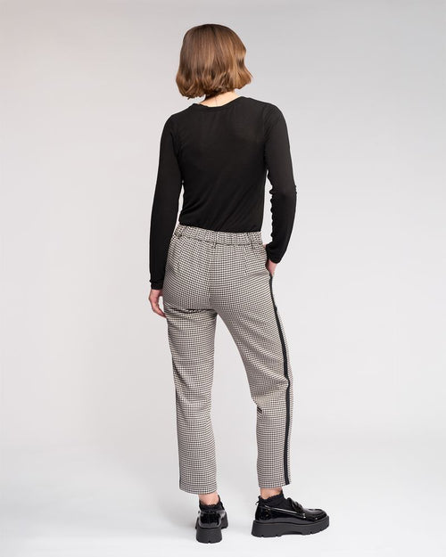 Knewe - COMO Pant - Summit Houndstooth