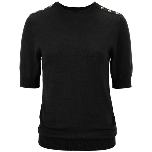 MOKE - NICOLA Sweater Tee - Black
