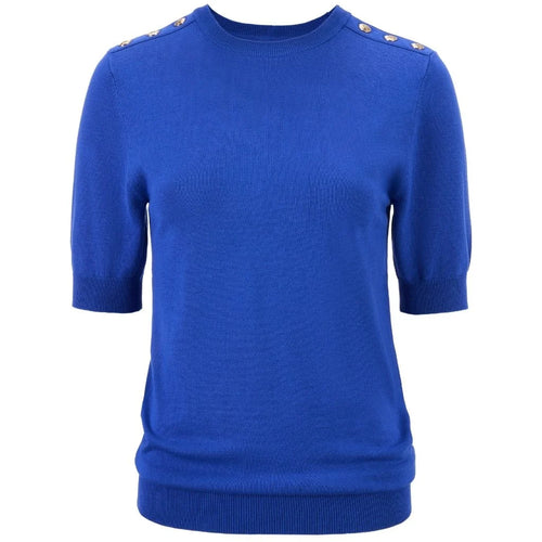 MOKE - NICOLA Sweater Tee - Dazzling Blue