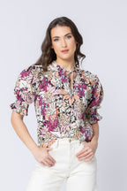 Leila + Luca - HONEY Blouse - Dreamy Bloom