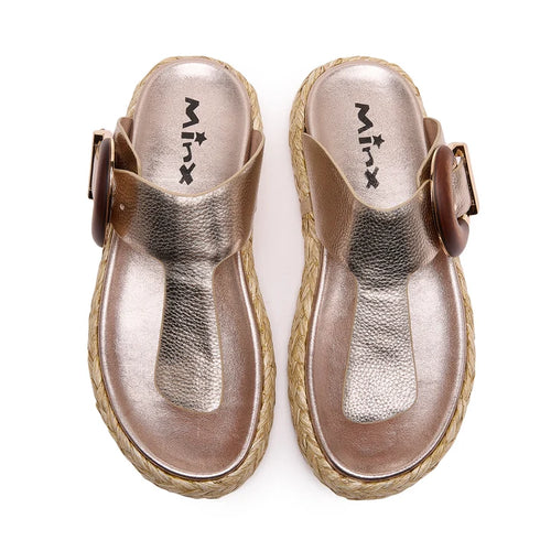 MINX GRAZIA - Rose Gold Sandal
