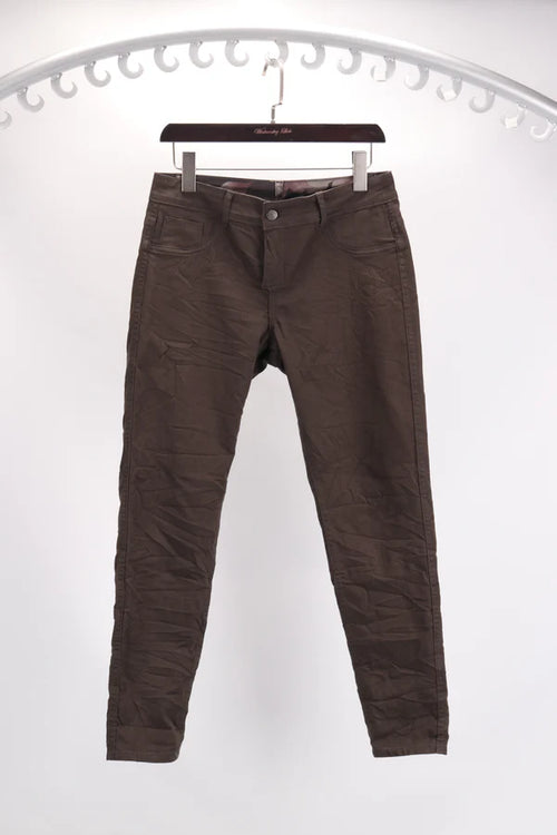 Onado - Reversible Jeans - Chocolate Floral/Taupe H-103D