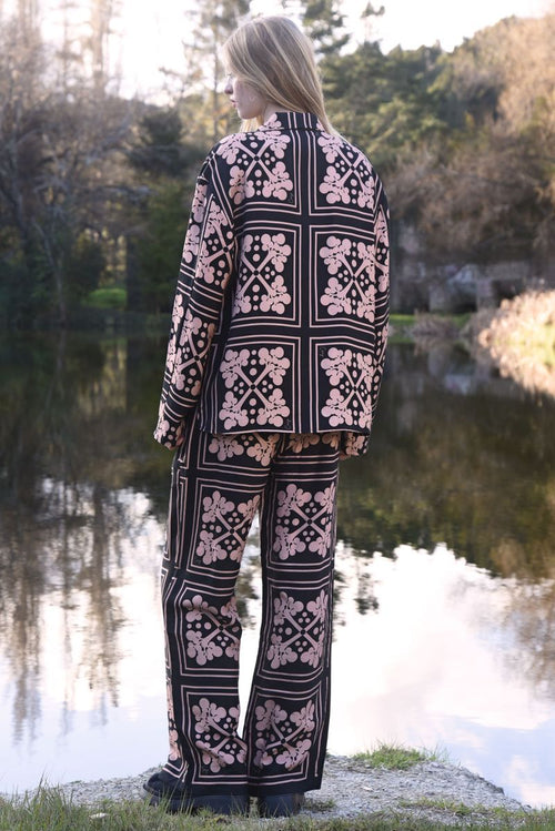 COOP - STRIDE AFTER STRIDE Trouser - Black/Pink