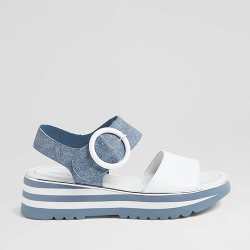 Django & Julliette - HARLOWS Sandal - Denim Blue