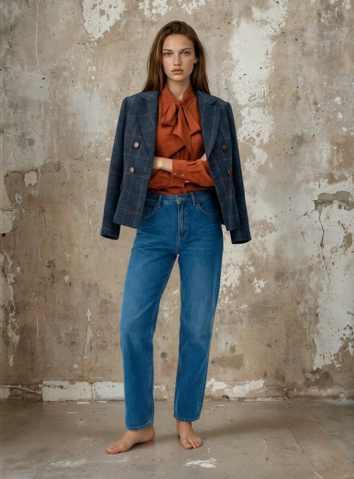 MOSS - BOW Shirt - Rust