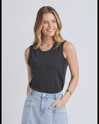 Foxwood - Petra Tank in Black