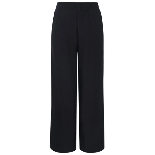 MOKE - INDIANNA Pants - Black with Satin