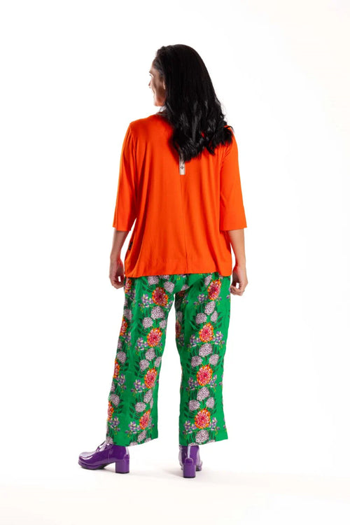 JELLICOE - Lattice Top Orange 25-123