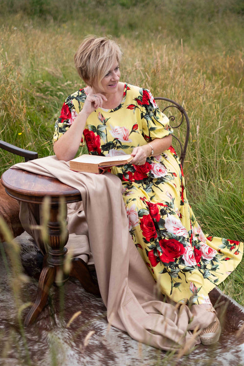 Jellicoe - TIERED Dress - Sunlight Rose 26-27