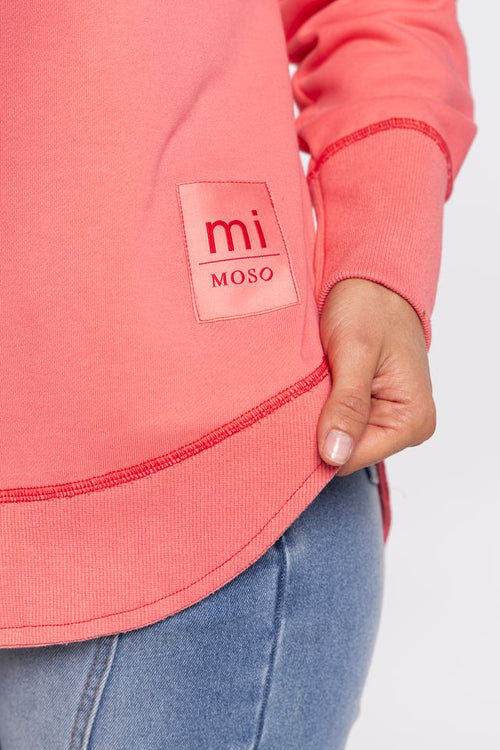 Mi Moso - Ena Sweatshirt in Raspberry