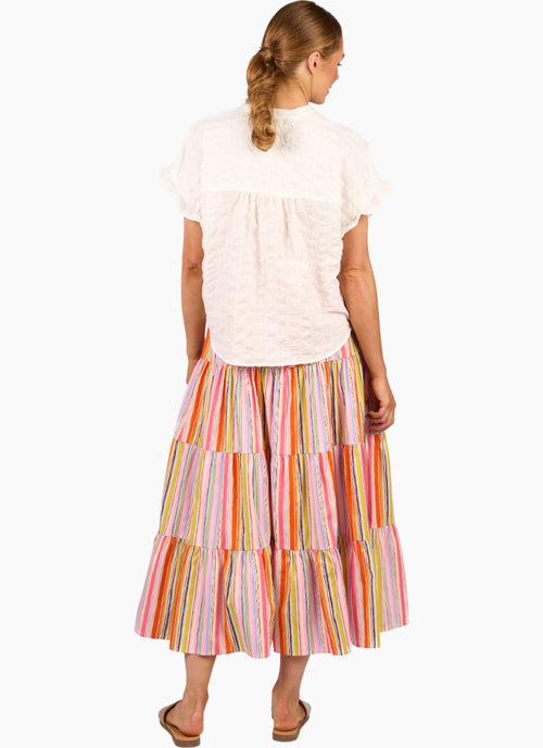 Knewe - ADDISON Top K5097 - White Check