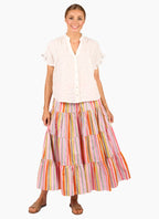 Knewe - ADDISON Top K5097 - White Check