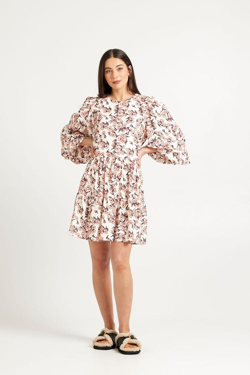 Tuesday - VALENTINA Mini Dress - Blossom Print