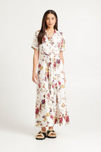 Tuesday - GODET SHIRT Dress - Vintage Floral
