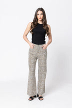 seeking Lola LEILA PANT- LEOPARD