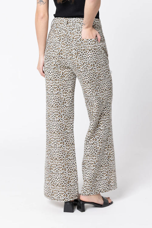 seeking Lola LEILA PANT- LEOPARD