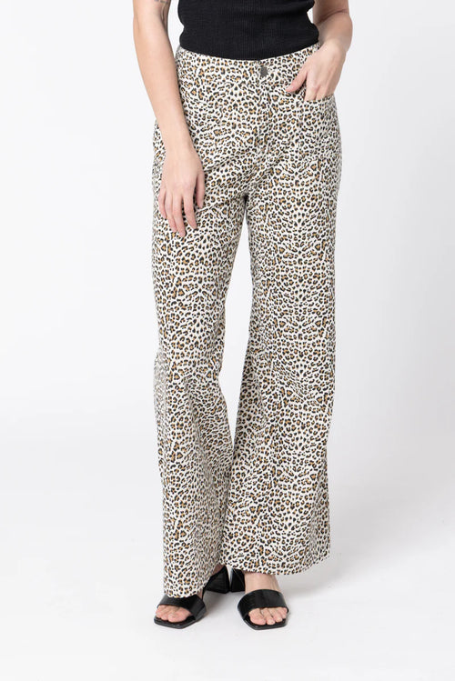 seeking Lola LEILA PANT- LEOPARD