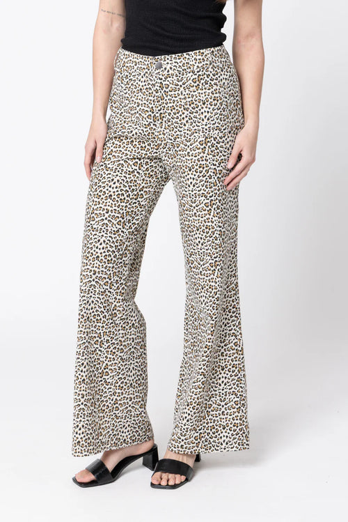 seeking Lola LEILA PANT- LEOPARD