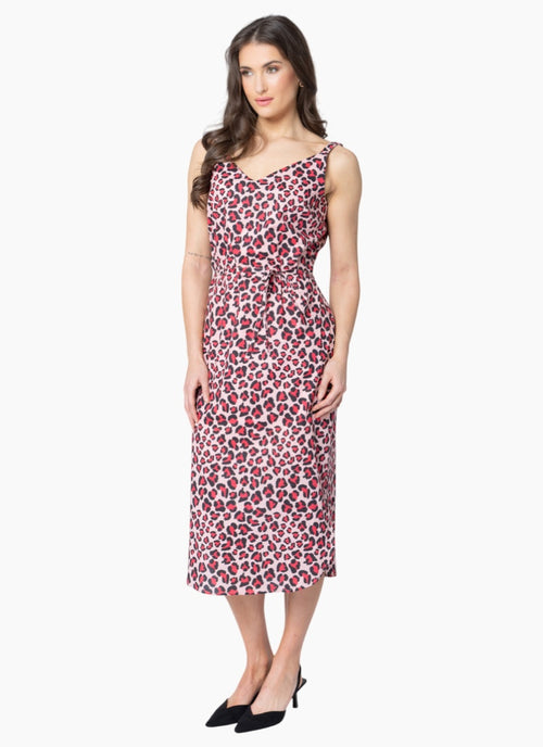 Leila & Luca - LOYAL SLIP Dress - Wild Berry
