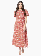 Leila + Luca Social Dress Scarlett Bouquet