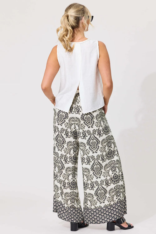 Lemon Tree - PIPER Top - White