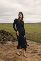 Fate + Becker Sora Studded Dress in Black