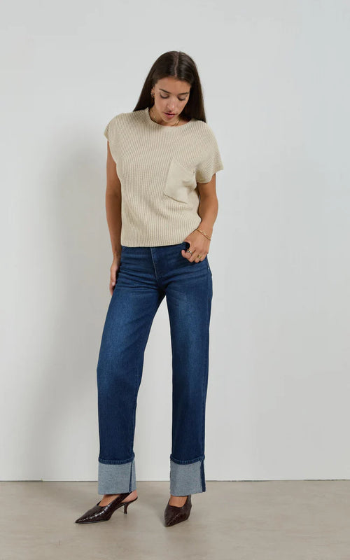 DRICOPER - LINA Mid-Rise Straight Leg Jeans
