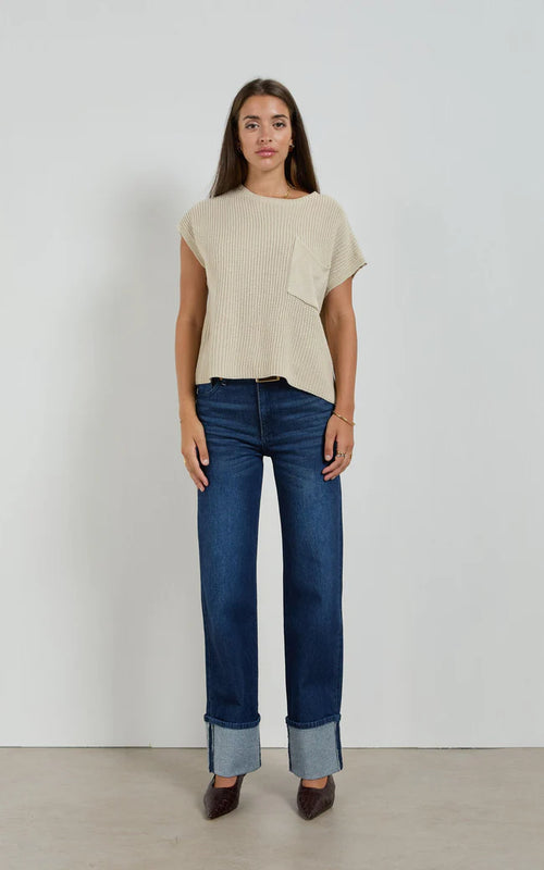 DRICOPER - LINA Mid-Rise Straight Leg Jeans