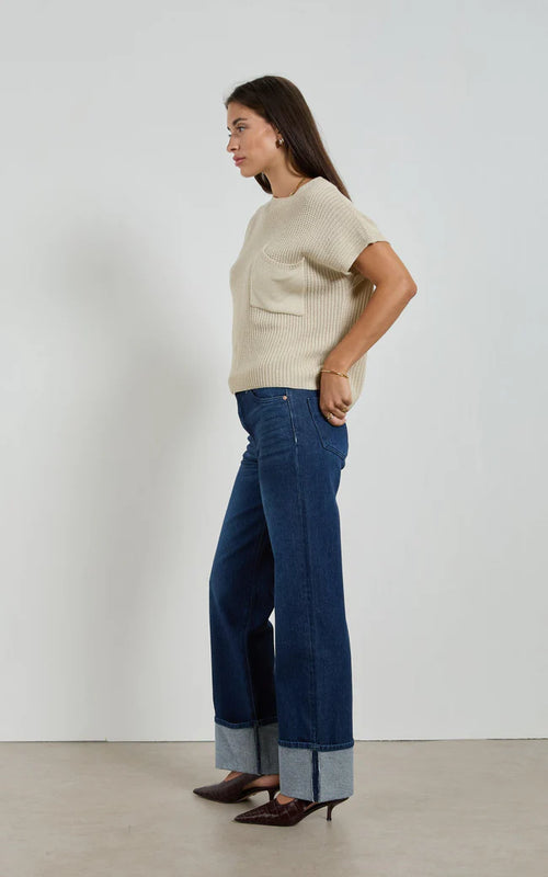DRICOPER - LINA Mid-Rise Straight Leg Jeans