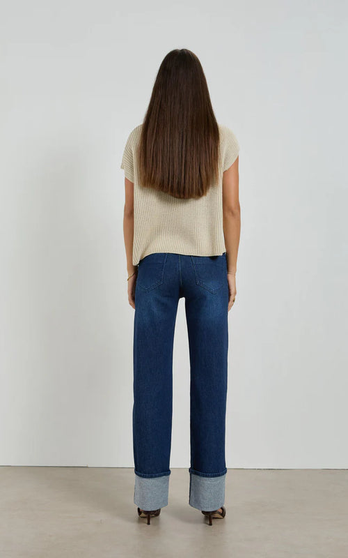 DRICOPER - LINA Mid-Rise Straight Leg Jeans