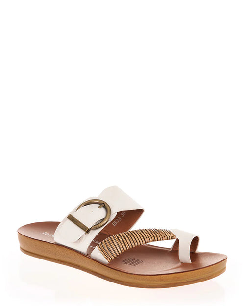 Los Cabos - Bria Sandal in Off White