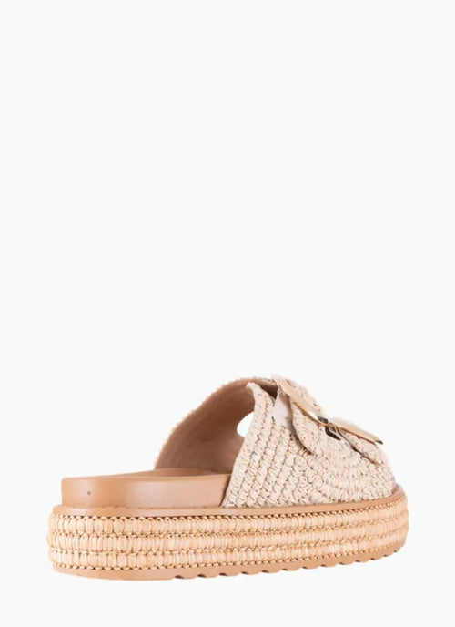 Los Cabos - FERRITO Sandal - Natural Raffia
