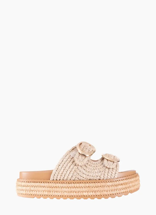 Los Cabos - FERRITO Sandal - Natural Raffia