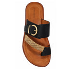Los Cabos - BRIA-WIDE Sandal - Black