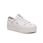 MINX - LOVE KNOTS Sneaker - White/Gold