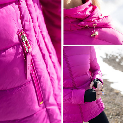 MOKE - LUCY Down Jacket - Rose Violet